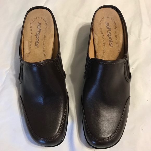 Softspots Shoes - Softspots Marci Leather Mules
